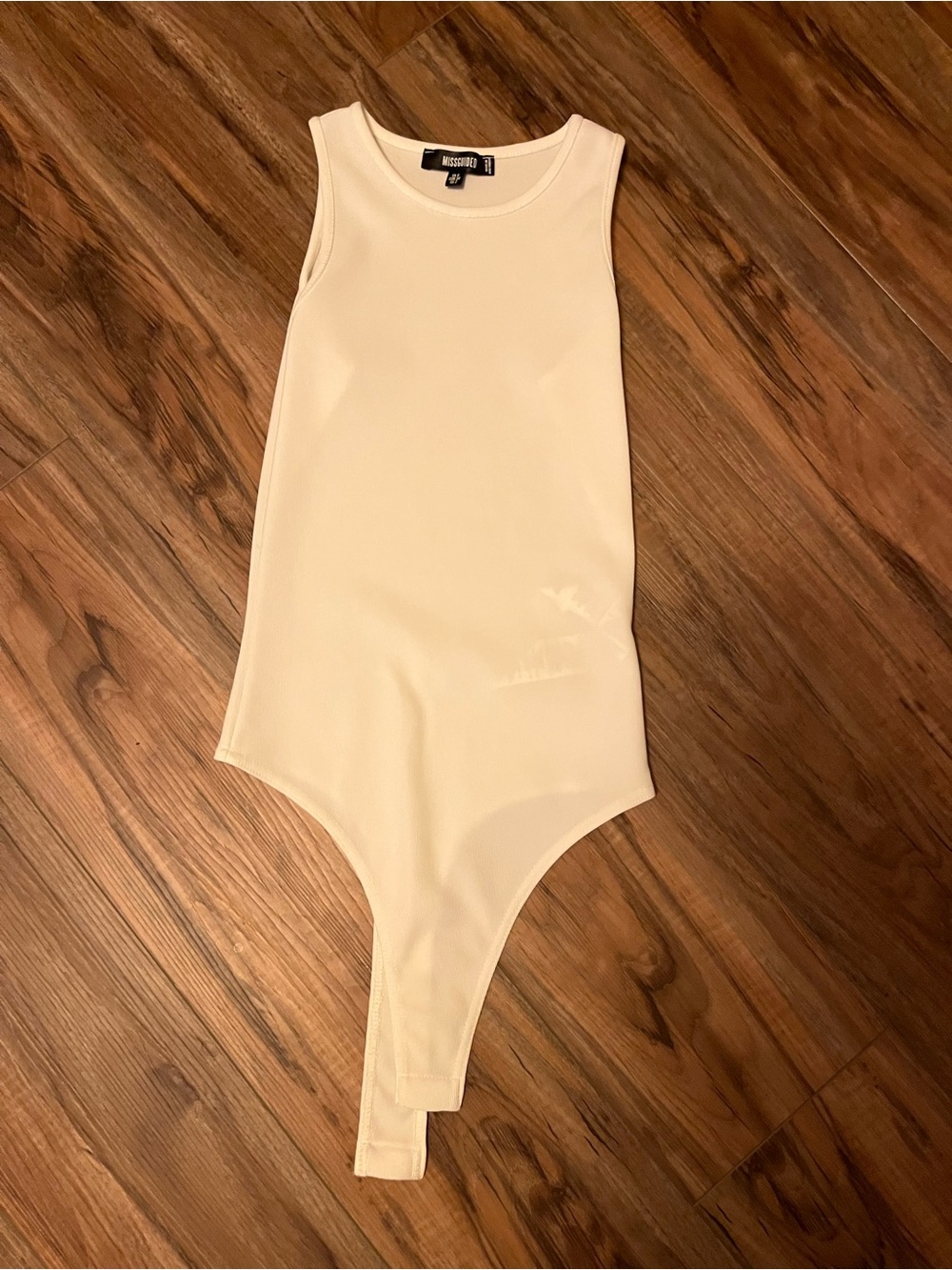 Missguided White Bodysuit